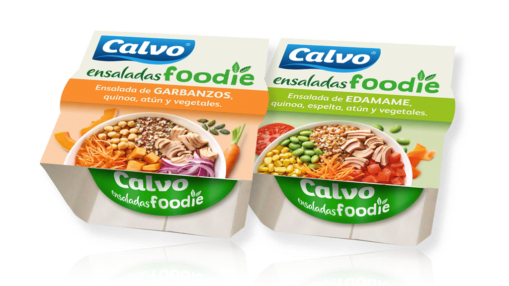 Nuevas ensaladas Foodie de Calvo